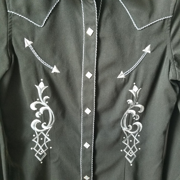 Panhandle Slim Western Button Down Snap Shirt - Picture 2 of 11